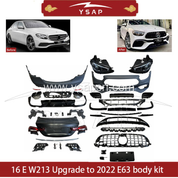 2016 Eclass W213 upgrade to 2022 E63 bodykit